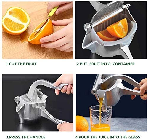 Stainless Steel Manual Juicer Hand Press Lemon Orange Fruit