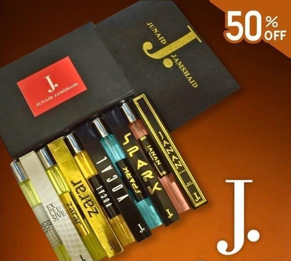 J. Perfumes Pack of 5 Pure Clone